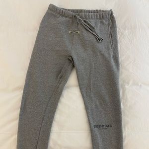 Fear of God Essentials grey sweatpants